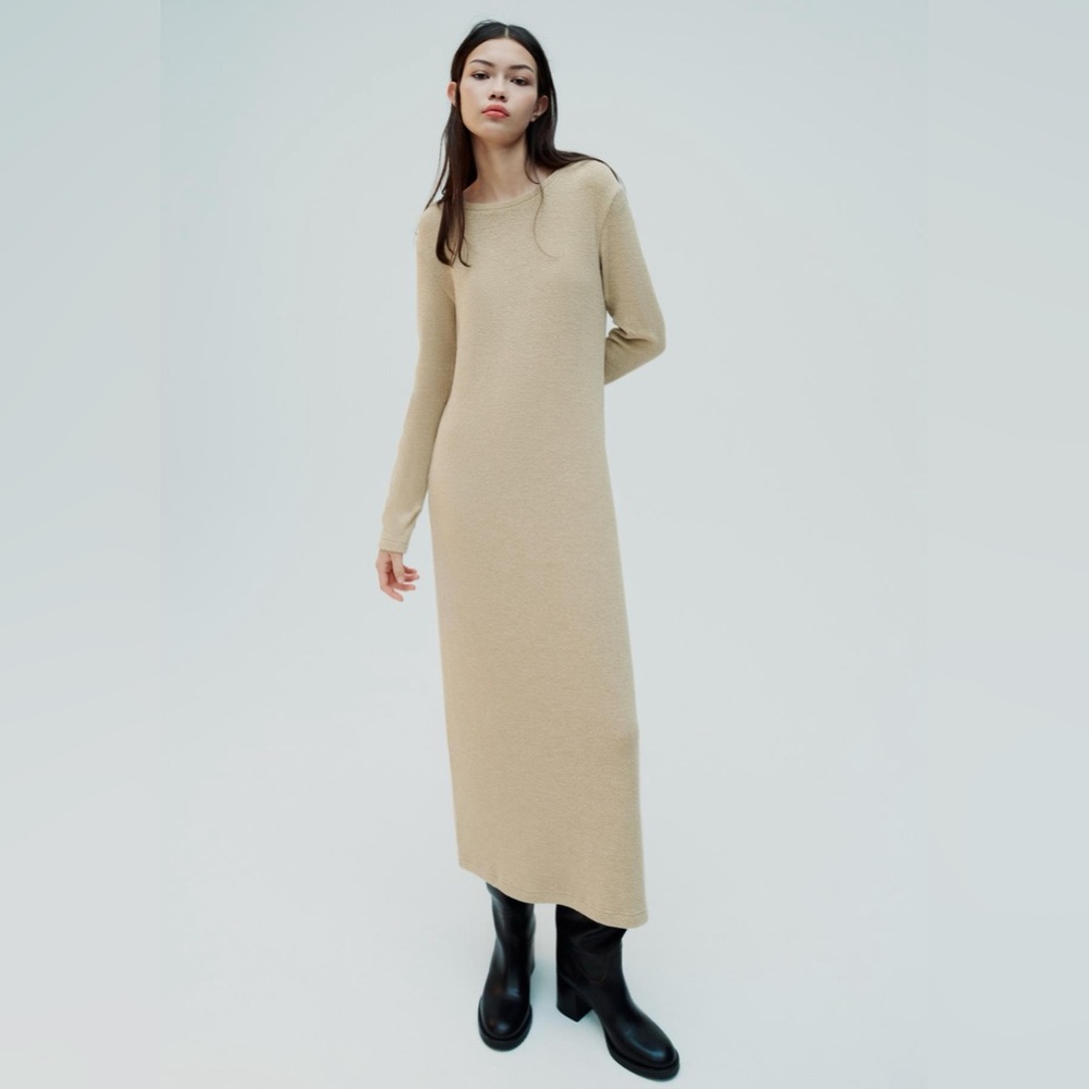 Zara knit midi dress size small